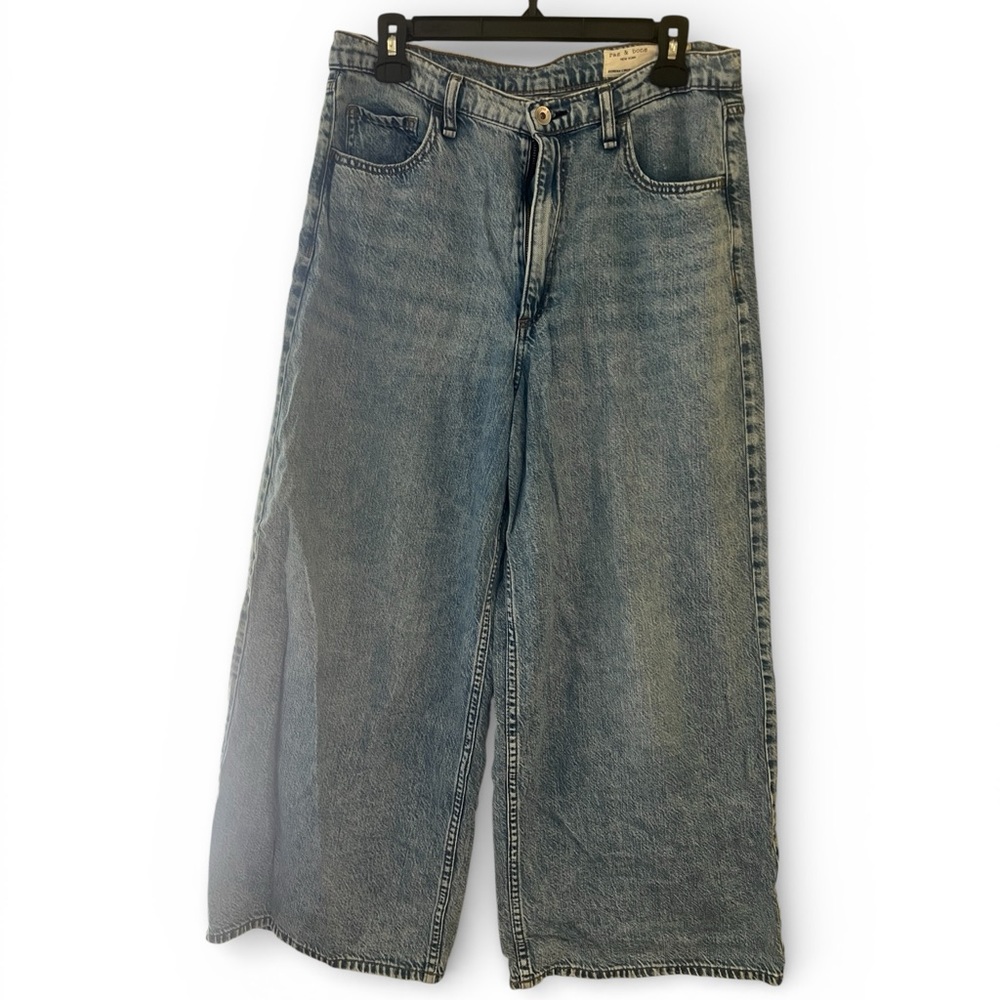 rag & bone Blue Ankle Jeans